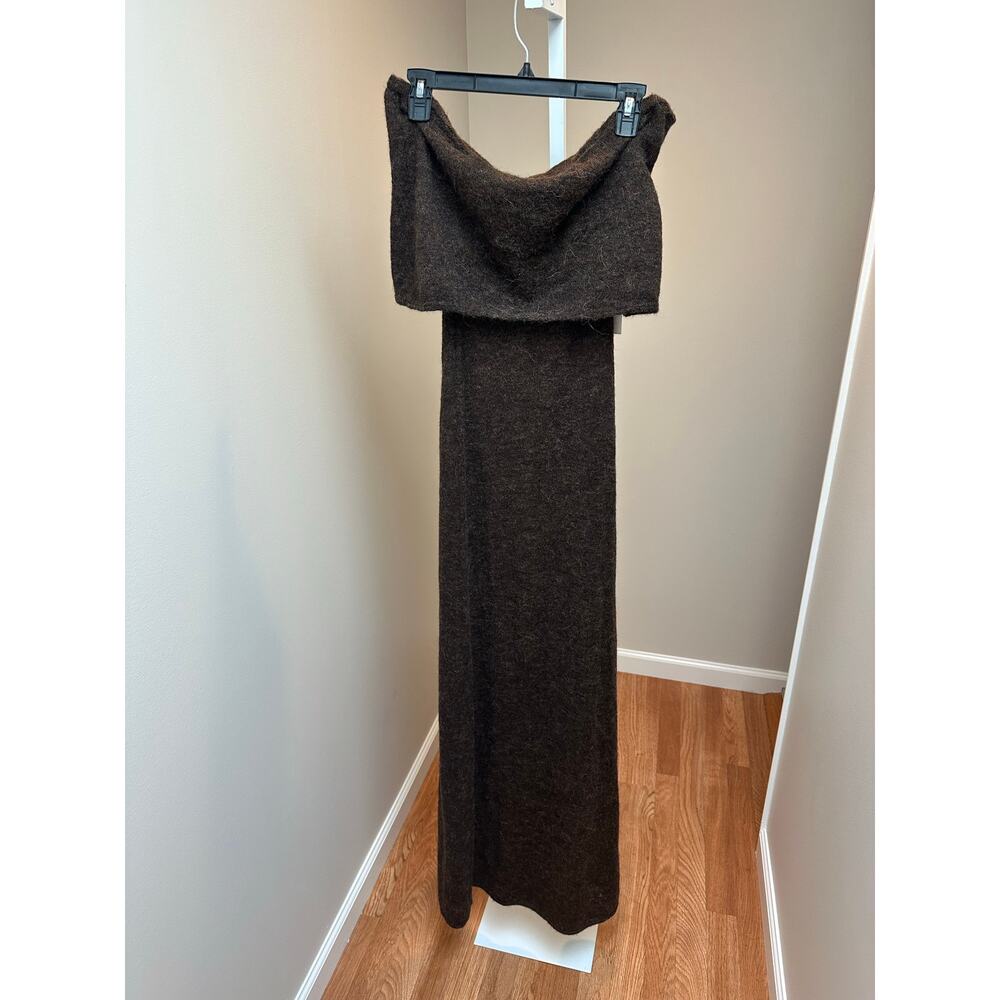 NEW NWT Majorelle Avalee Maxi Dress Chocolate Brown size Small - Picture 5 of 6